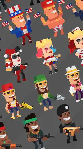 Play Gangmasters: Idle Mafia Gun Fire - City of Crime as an online game Gangmasters: Idle Mafia Gun Fire - City of Crime with UptoPlay
