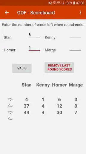 Play Gang Of Four - Scoreboard as an online game Gang Of Four - Scoreboard with UptoPlay