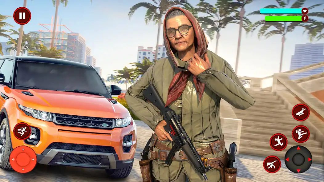 Play Gangsta Granny: Crime Empire as an online game Gangsta Granny: Crime Empire with UptoPlay