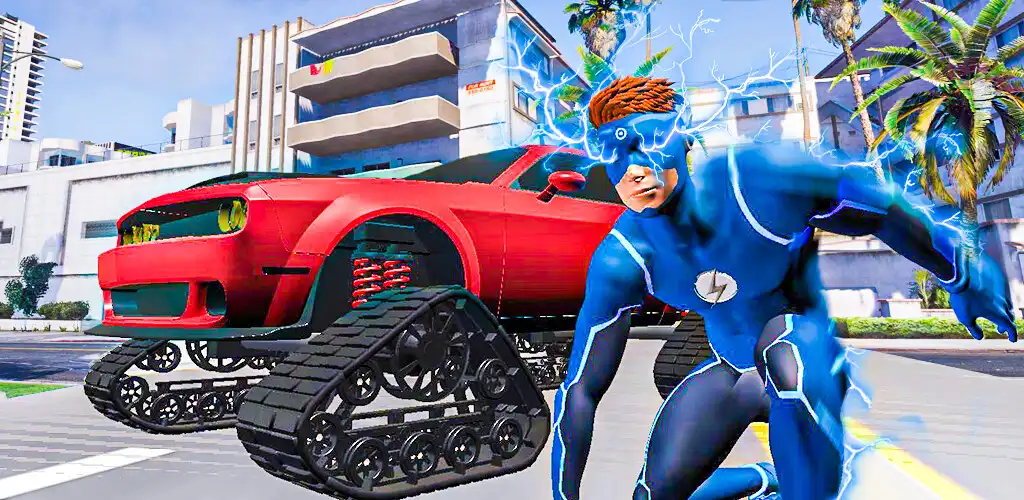 Play Gangster City: Blue Rope Hero  and enjoy Gangster City: Blue Rope Hero with UptoPlay