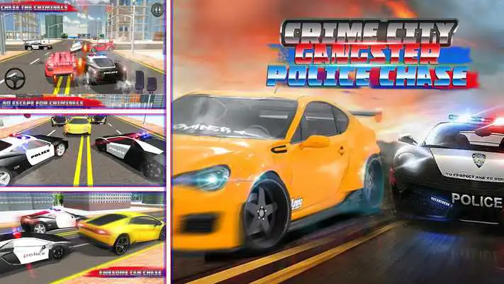 Play Gangster Crime City Police Car Chase Simulator 3D