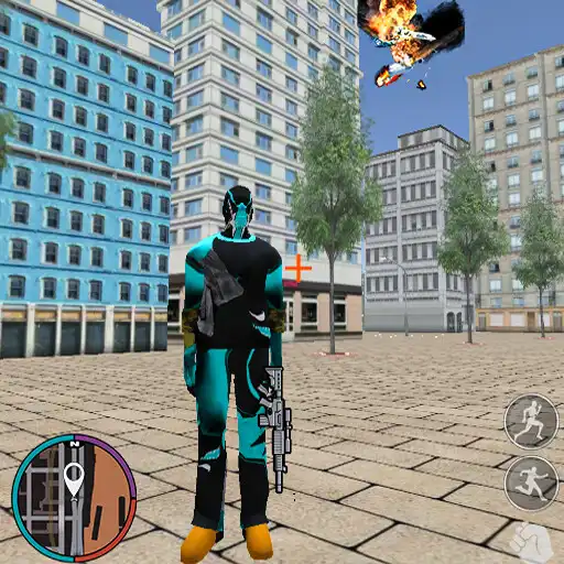 Play Gangster crime Rope SuperHero APK