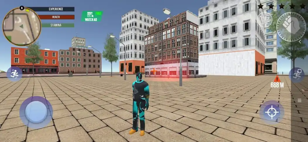 Play Gangster crime Rope SuperHero as an online game Gangster crime Rope SuperHero with UptoPlay