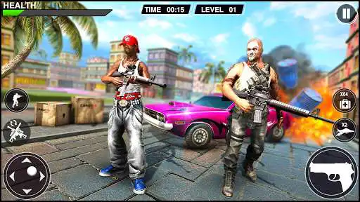 Play Gangster Crime Vegas City 2020 as an online game Gangster Crime Vegas City 2020 with UptoPlay