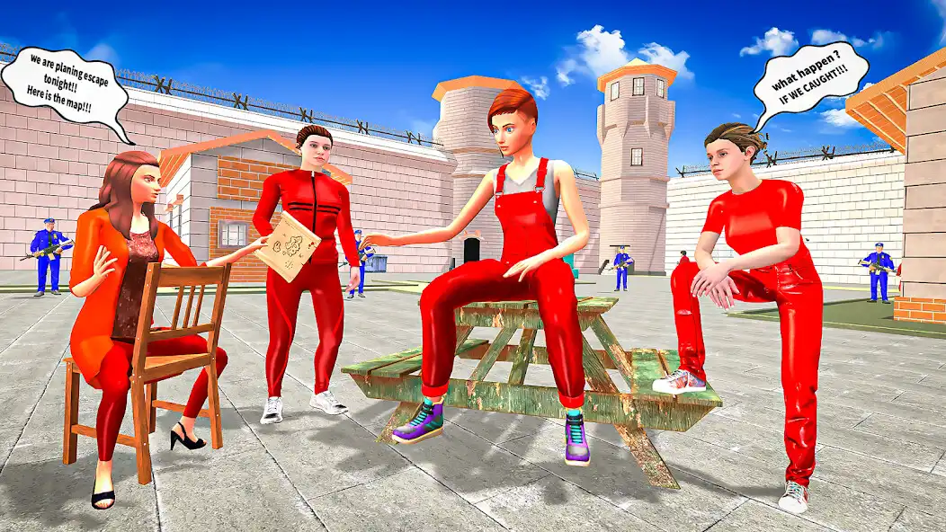 Play Gangster Jail Escape Shooting as an online game Gangster Jail Escape Shooting with UptoPlay