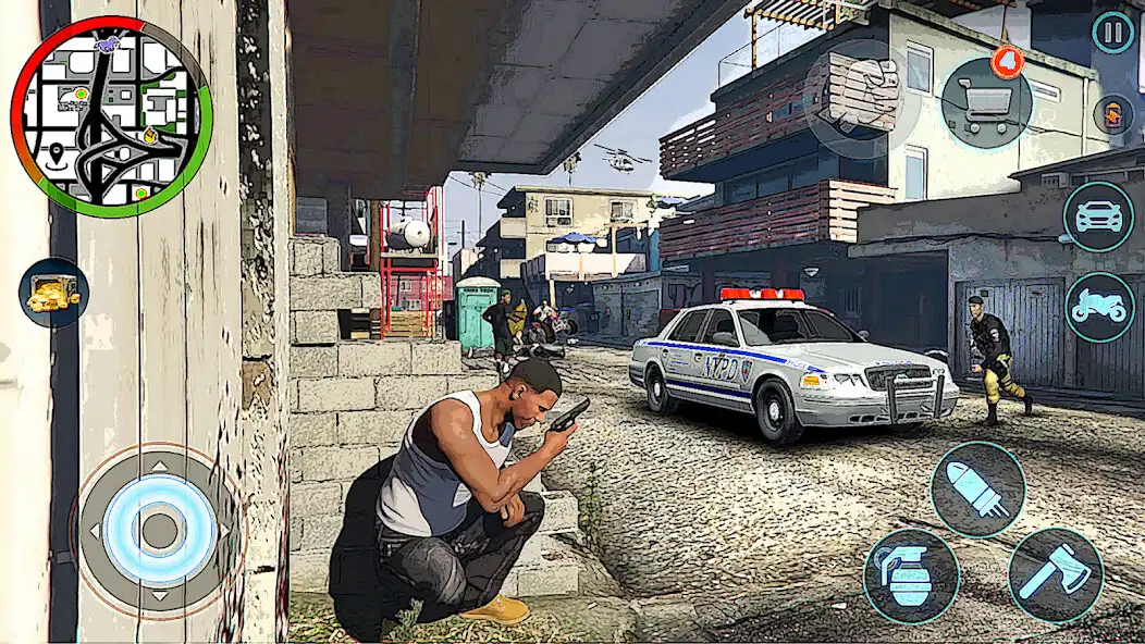 Play Gangster Vegas Theft Auto 3D as an online game Gangster Vegas Theft Auto 3D with UptoPlay