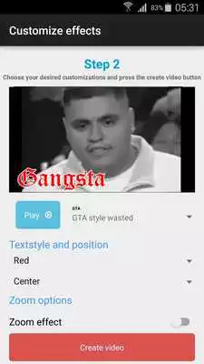 Play Gangster Video Maker