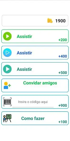 Play Ganhos Rewards/Vídeo premiado as an online game Ganhos Rewards/Vídeo premiado with UptoPlay