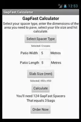Play GapFast Calculator