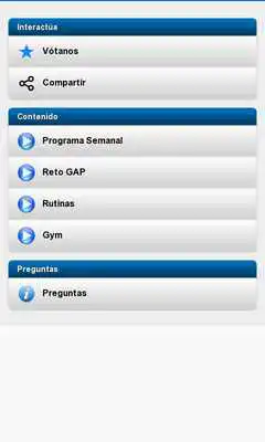 Play G.A.P. Trainning