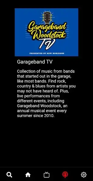 Play Garage-band Woodstock TV as an online game Garage-band Woodstock TV with UptoPlay