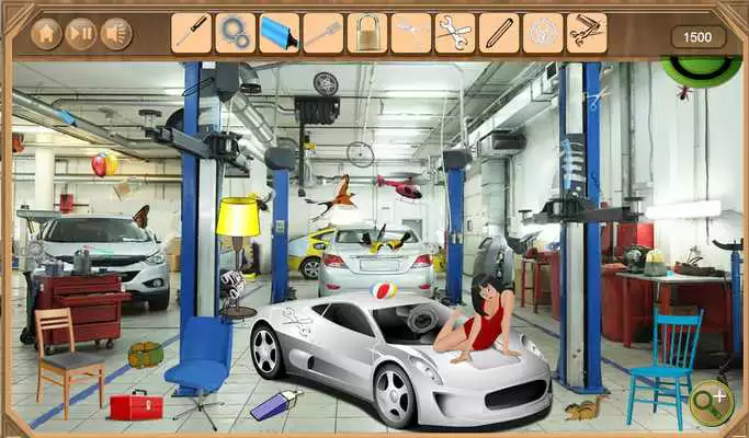 Play Garage Hidden Objects