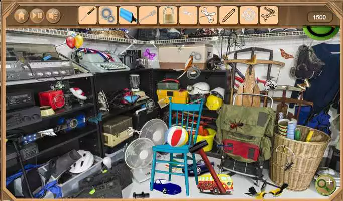 Play Garage Hidden Objects