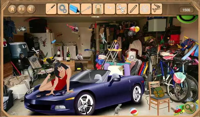 Play Garage Hidden Objects