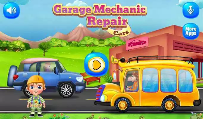 Play Garage Mechanic Repair Cars - Fun Cars Kids Game