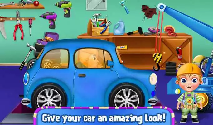 Play Garage Mechanic Repair Cars - Fun Cars Kids Game