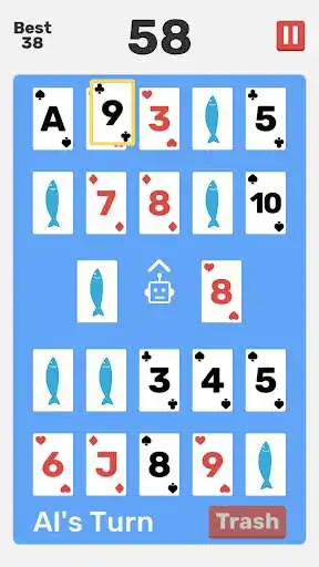 Play Garbage / Trash - The Friendly Card Game as an online game Garbage / Trash - The Friendly Card Game with UptoPlay