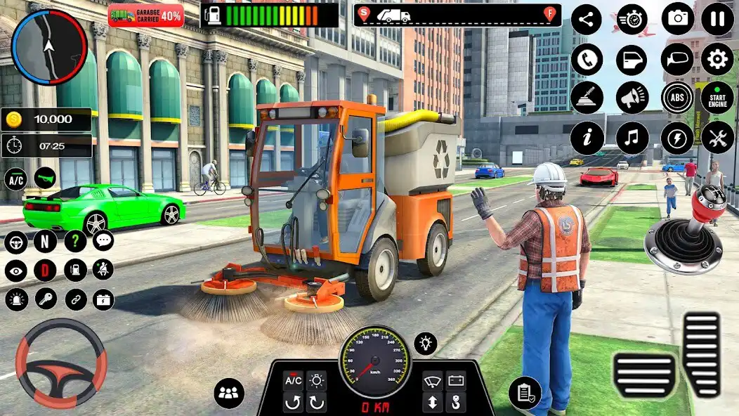Play Garbage Truck 3D - Trash Truck as an online game Garbage Truck 3D - Trash Truck with UptoPlay