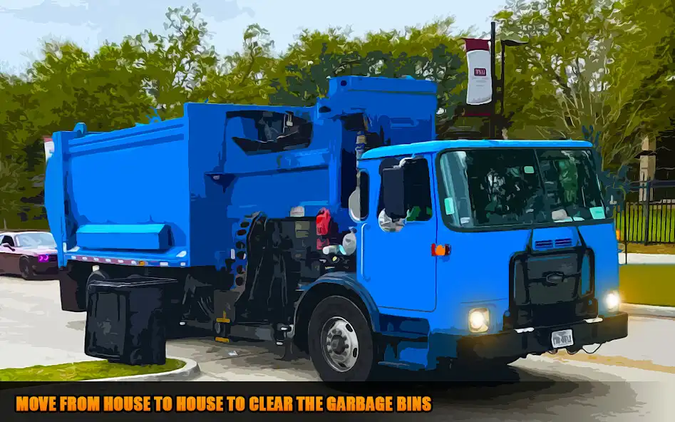 Play Garbage Truck Game Trash Truck as an online game Garbage Truck Game Trash Truck with UptoPlay