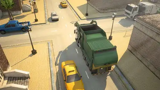 Play Garbage Truck Simulator 3D Racing & Parking Games as an online game Garbage Truck Simulator 3D Racing & Parking Games with UptoPlay
