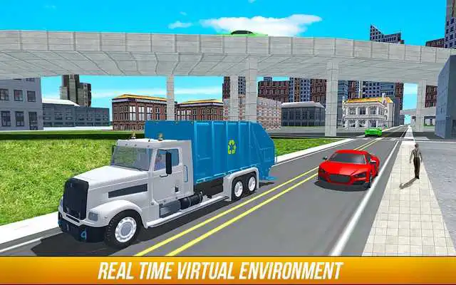 Play Garbage Truck Simulator City Cleaner