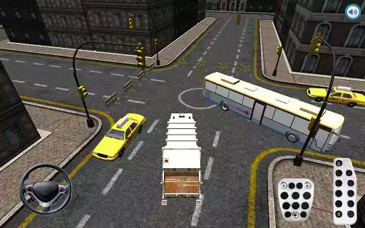 Play APK Garbage Van Sim  and enjoy Garbage Van Sim with UptoPlay com.BitofGame.GarbageVanSim