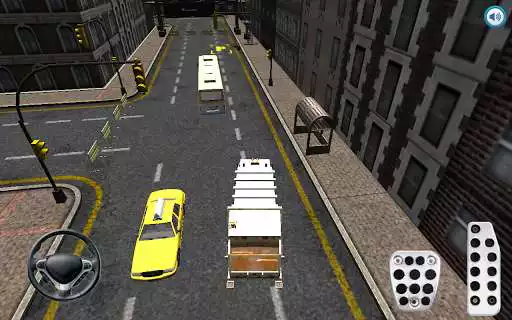 Play APK Garbage Van Sim  and enjoy Garbage Van Sim with UptoPlay com.BitofGame.GarbageVanSim