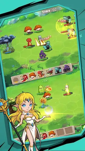 Play Garden Brawl as an online game Garden Brawl with UptoPlay