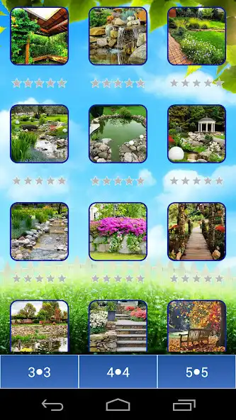 Play Garden Design and Flowers Tile Puzzle as an online game Garden Design and Flowers Tile Puzzle with UptoPlay
