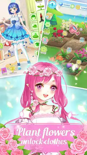 Play Garden Dressup Flower Princess as an online game Garden Dressup Flower Princess with UptoPlay