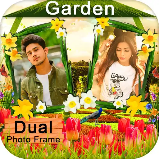 Free play online Garden Dual Photo Frame APK Free play online Garden Dual Photo Frame APK