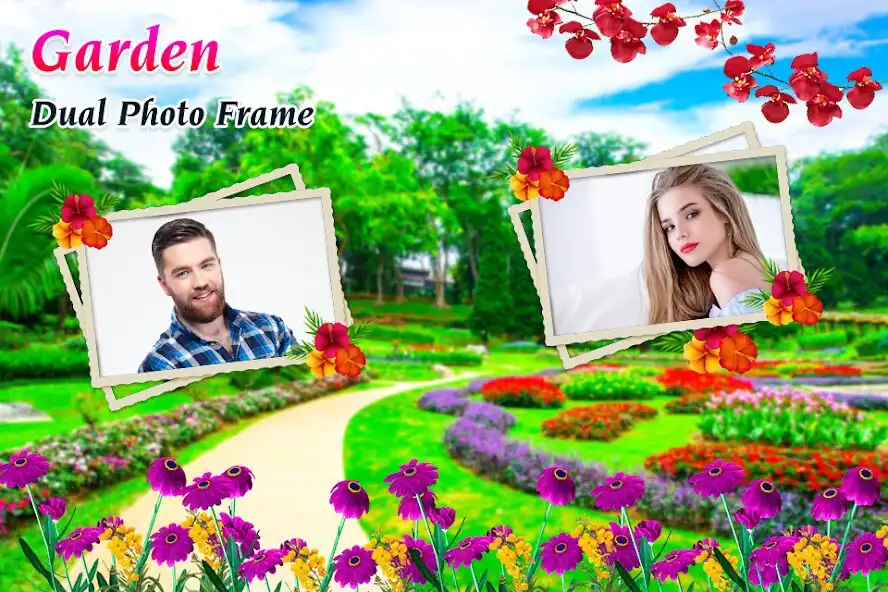 Play Garden Dual Photo Frame