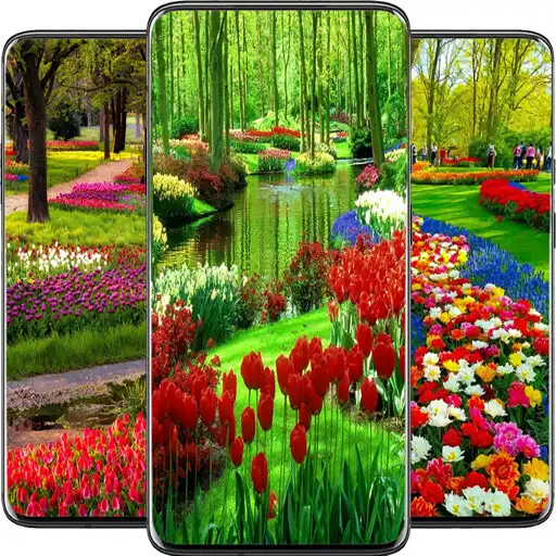 Play Garden Flowers Wallpaper APK