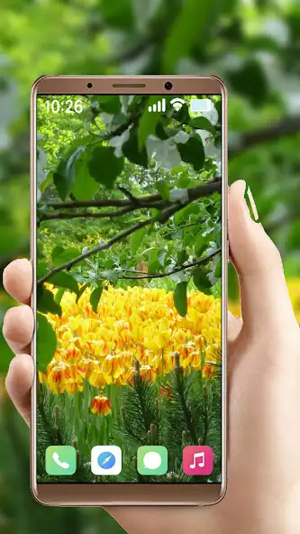 Play Garden Flowers Wallpaper  and enjoy Garden Flowers Wallpaper with UptoPlay