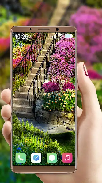Play Garden Flowers Wallpaper as an online game Garden Flowers Wallpaper with UptoPlay
