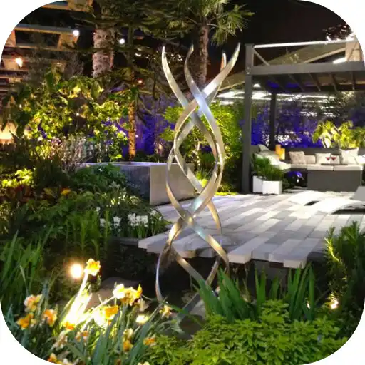 Free play online Garden light design APK
