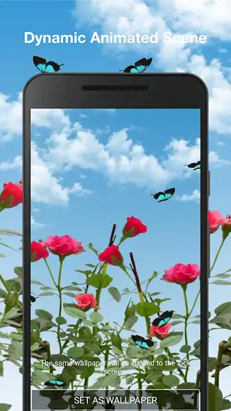 Play Garden Live Wallpaper Pro as an online game Garden Live Wallpaper Pro with UptoPlay