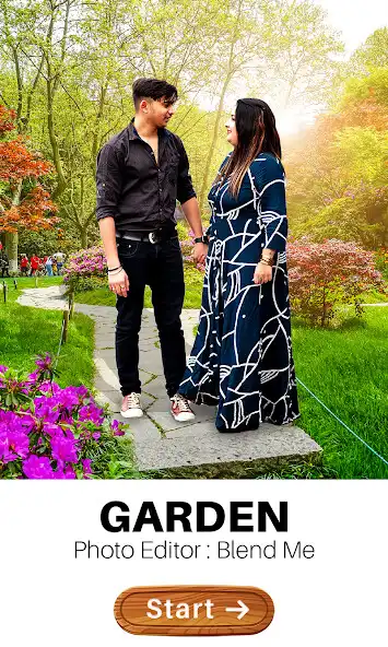 Play Garden photo editor : Blend Me  and enjoy Garden photo editor : Blend Me with UptoPlay