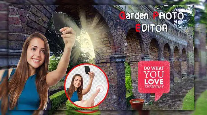 Play Garden photo editor- garden frame