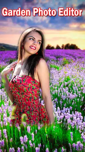 Play Garden Photo Frame : Cut paste Editor as an online game Garden Photo Frame : Cut paste Editor with UptoPlay