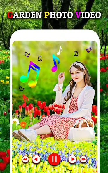 Play Garden photo video maker songs  and enjoy Garden photo video maker songs with UptoPlay