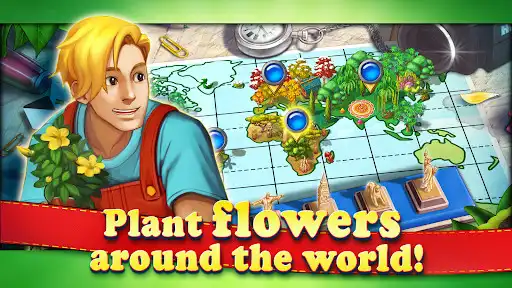 Play Gardens Inc 4 - Blooming Stars as an online game Gardens Inc 4 - Blooming Stars with UptoPlay