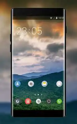 Play Garden Theme For Mountain Morning Forest Green