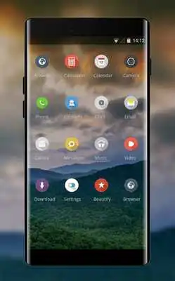 Play Garden Theme For Mountain Morning Forest Green