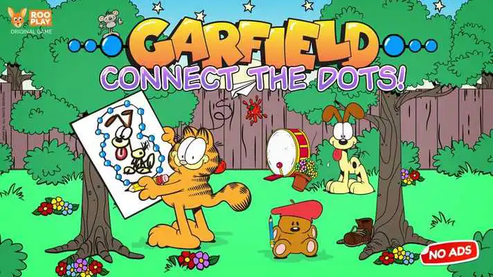 Play Garfield Connect the Dots