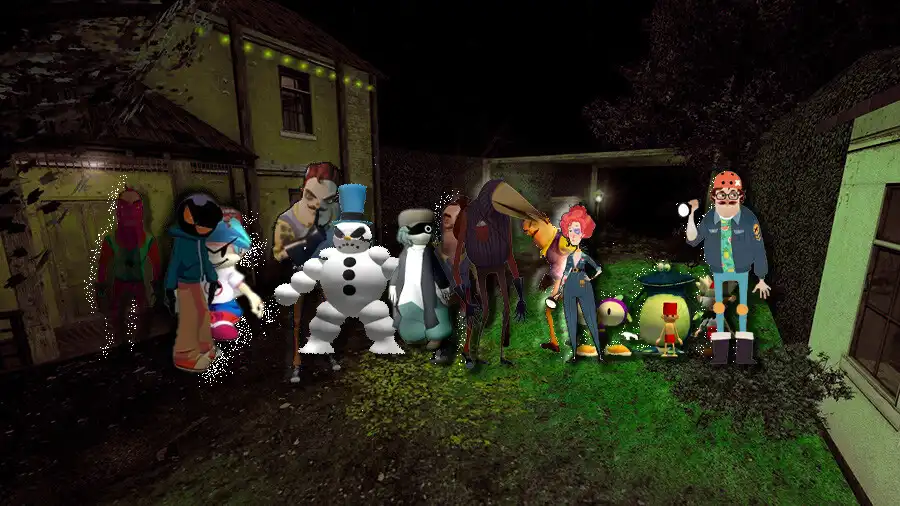 Play Garrys mod hello neighbor vr as an online game Garrys mod hello neighbor vr with UptoPlay