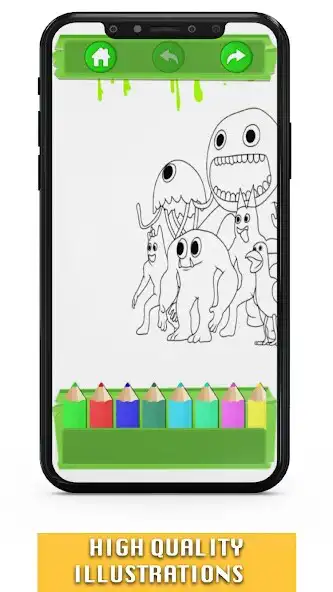 Play Garten of Banbaleena Coloring as an online game Garten of Banbaleena Coloring with UptoPlay