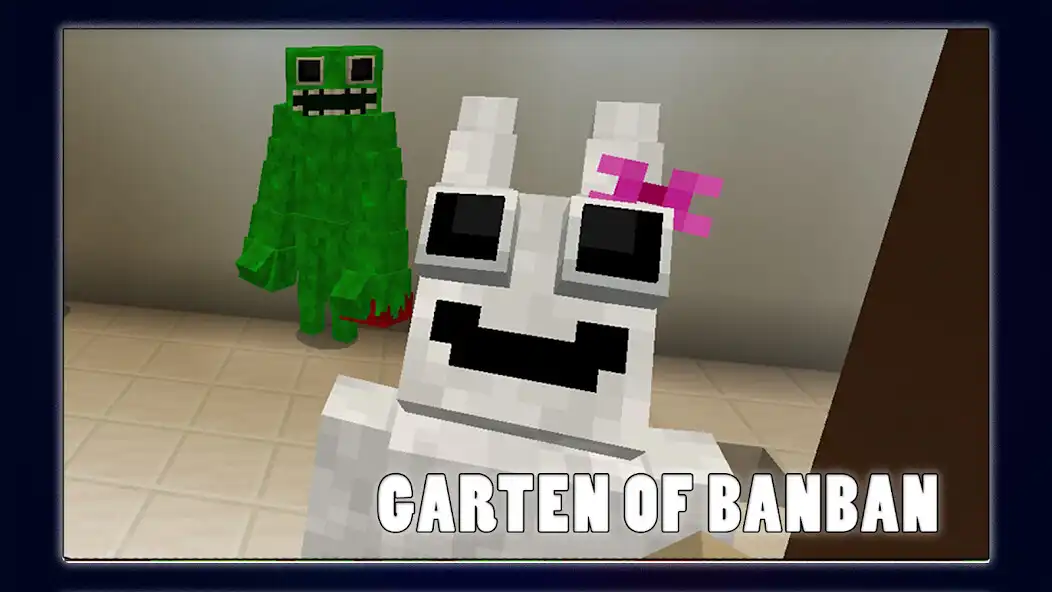 Play Garten of Banban 2 Minecraft as an online game Garten of Banban 2 Minecraft with UptoPlay