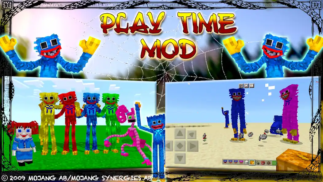 Play Garten of BanBan Mod Minecraft as an online game Garten of BanBan Mod Minecraft with UptoPlay