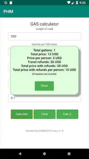 Play GAS caculator  and enjoy GAS caculator with UptoPlay